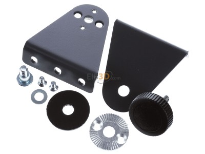 Ansicht oben vorne Rittal CP 6341.000 (VE2) Wandbefestigung schwenkbar f�r Compact-Panel CP 6341.000 (Inhalt: 2)