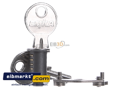 Ansicht hinten Hensel 4012591105107 Trschloss-Einsatz FP TS 1