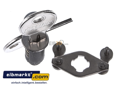 Ansicht oben hinten Hensel 4012591105107 Trschloss-Einsatz FP TS 1