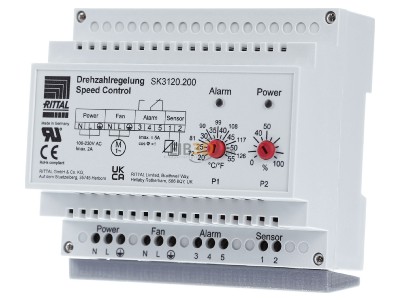 Frontansicht Rittal SK 3120.200 Drehzahlregelung 100-230V 