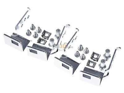 Top rear view Schneider Electric NSYSFPB Corner set for switchgear cabinet 
