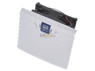 Ansicht oben vorne Rittal SK 3237.124 TopTherm Filterlfter 20/25ccm/h 24V DC 