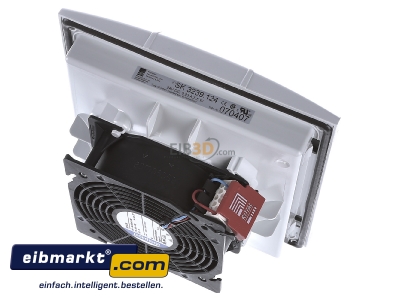 Top rear view Rittal SK 3239.124 Switchgear cabinet ventilator AC24V
