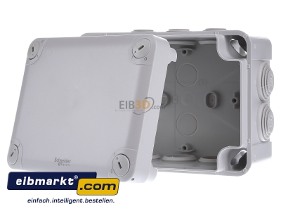 Front view Schneider Electric ENN05007 Surface mounted box 150x105mm
