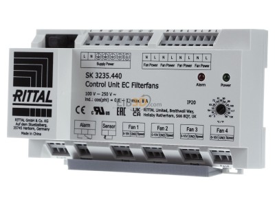 Frontansicht Rittal SK 3235.440 Steuereinheit fr EC Filterlfter 
