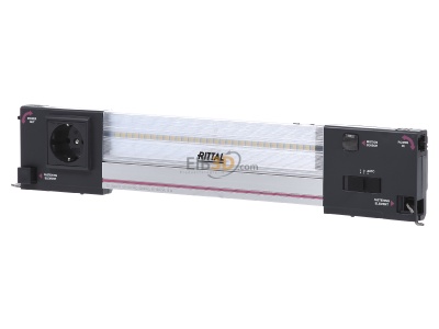 Frontansicht Rittal SZ 2500.310 Systemleuchte LED 1200 100-240V m. Steckd. 