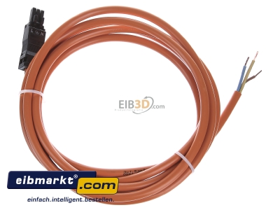Top rear view Rittal 2500400 Power cord/extension cord 3000,001m

