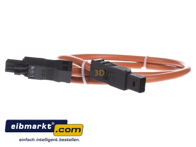 Front view Rittal 2500430 Power cord/extension cord 1000,001m
