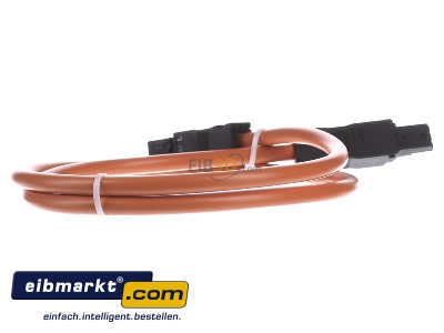 Back view Rittal 2500430 Power cord/extension cord 1000,001m
