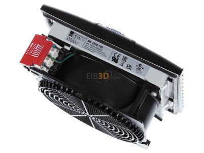 Top rear view Rittal SK 3238.108 Switchgear cabinet ventilator AC230V 
