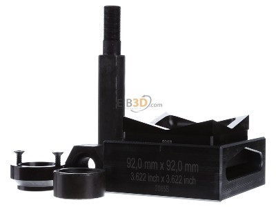 Frontansicht Rittal AS 4055.392 Blechlocher quadratisch f�r Stahlblech 
