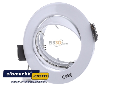 Frontansicht Brumberg Leuchten 2169.07 Einbaustrahler 50W ws 