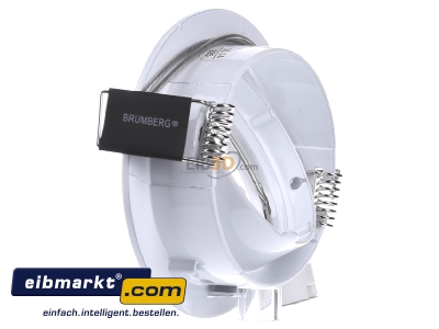 Ansicht rechts Brumberg Leuchten 2169.07 Einbaustrahler 50W ws 