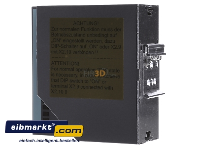 Ansicht rechts Siemens Indus.Sector 6EP19312EC42 DC-USV mit Batterien 24VDC,15A,USB 6EP1931-2EC42