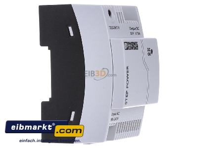 View on the left Phoenix Contact STEP-PS/1AC/24DC1.75 DC-power supply 100...240V/24V 42W - 
