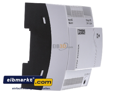 View on the left Phoenix Contact STEP-PS/1AC/24DC/2.5 DC-power supply 100...240V/24V 60W - 
