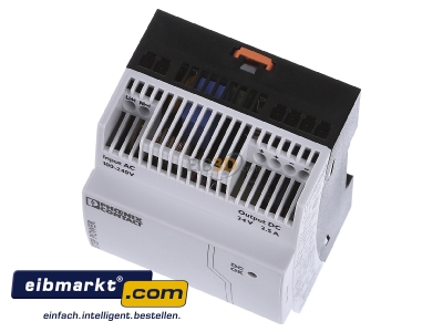 View up front Phoenix Contact STEP-PS/1AC/24DC/2.5 DC-power supply 100...240V/24V 60W - 
