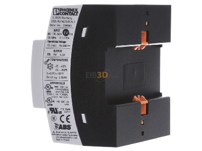 View on the right Phoenix STEP-PS/1AC/24DC/4.2 Power supply 24V DC, 4.2A, 
