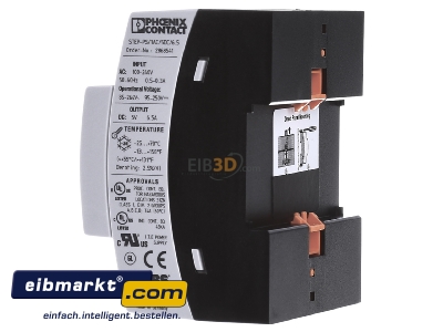 View on the right Phoenix Contact 2868541 DC-power supply 85...264V/5V 32,5W
