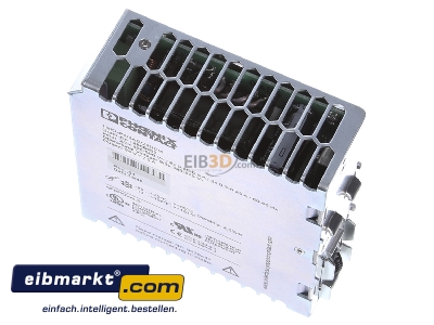 View top right Phoenix Contact TRIO-PS/3AC/24DC/5 DC-power supply 320...575V/24V 120W
