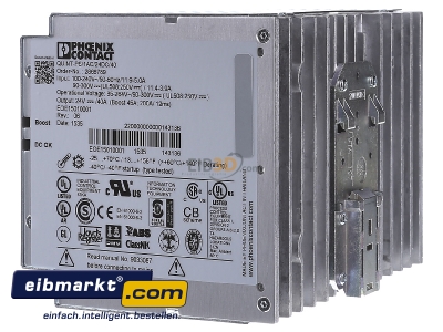View on the right Phoenix Contact QUINT-PS/1AC/24DC/40 DC-power supply 100...240V/24V 960W 
