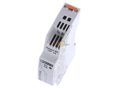 View up front Phoenix STEP-PS/ 1AC/12DC/1 DC-power supply 85...264V/12V 12W 
