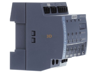 Ansicht links Siemens 6EP1961-2BA21 Selektivittsmodul 24VDC,4x10A,IP20 