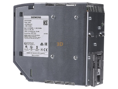Ansicht rechts Siemens 6EP1436-2BA10 Stromversorgung 3-ph.,24VDC,20A,IP20 
