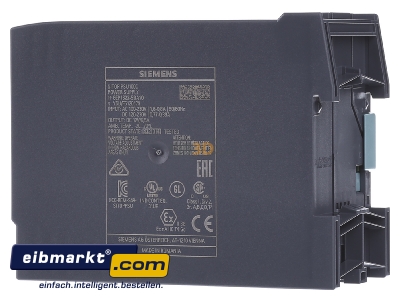Ansicht rechts Siemens Indus.Sector 6EP1322-5BA10 Stromversorgung 1-ph,12VDC,6,5A,IP20 