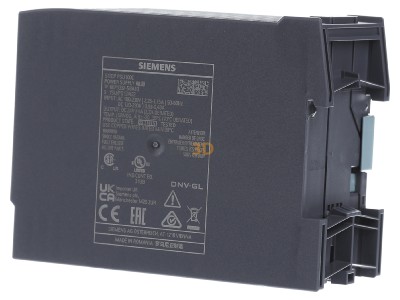Ansicht rechts Siemens 6EP1332-5BA10 Stromversorgung 1-ph.,24VDC,4A,IP20 
