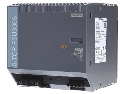 Frontansicht Siemens 6EP1437-2BA20 Stromversorgung 3-ph.,24VDC,40A,IP20 