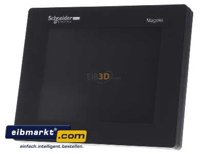 Front view Schneider Electric HMISTU855 Graphic panel TFT 5,7