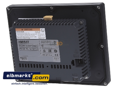 Back view Schneider Electric HMISTU855 Graphic panel TFT 5,7