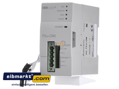 Frontansicht Mitsubishi Electric FX3U-CAN Kommunikationsmodul 