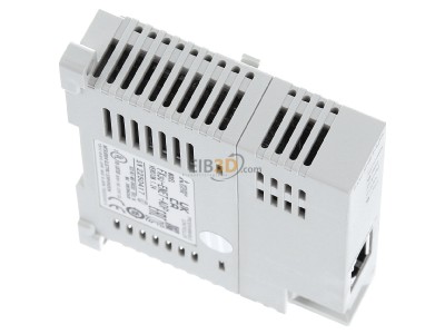 View top left Mitsubishi FX3U-ENET-ADP PLC communication module 
