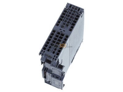 Top rear view Siemens 6ES7522-5HF00-0AB0 PLC digital I/O-module 0In/8Out 

