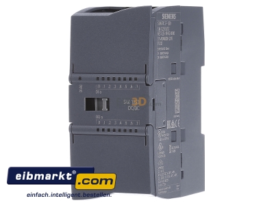 Frontansicht Siemens Indus.Sector 6ES7223-1BH32-0XB0 Digital E/A-Modul 8DI/8DO/24VDC 