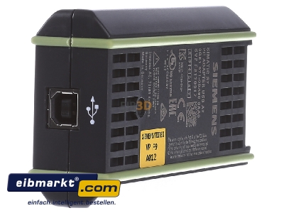 Ansicht rechts Siemens Indus.Sector 6GK1571-0BA00-0AA0 PC Adapter Anschluss PG/PC 