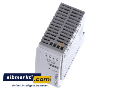 View up front Phoenix Contact UNO-PS/1AC/24DC/ 60W DC-power supply 100...240V/24V 60W 
