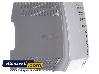 View on the left Phoenix Contact UNO-PS/1AC/24DC/100W DC-power supply 85...264V/24V 100W - 
