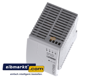 View up front Phoenix Contact UNO-PS/1AC/24DC/100W DC-power supply 85...264V/24V 100W - 
