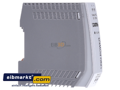 View on the left Phoenix Contact UNO-PS/1AC/12DC/ 30W DC-power supply 85...264V/12V 30W - 
