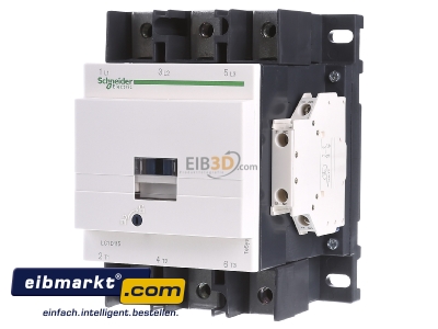 Frontansicht Schneider Electric LC1D1156F5 Leistungsschtz 3-polig, 1S, 1 
