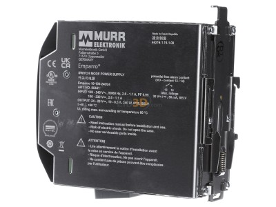View on the right Murrelektronik 85441 DC-power supply 85...265V/24...28V 
