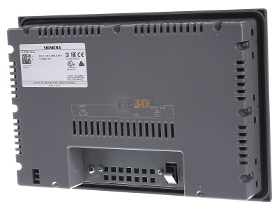 Ansicht hinten Siemens 6AV2123-2JB03-0AX0 Simatic HMI KTP900 