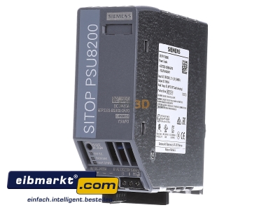 Frontansicht Siemens Indus.Sector 6EP3333-8SB00-0AY0 Stromversorgung 1-ph.,24VDC,5A,IP20 