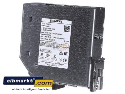 View on the right Siemens Indus.Sector 6EP3333-8SB00-0AY0 DC-power supply 230V/24V 120W 
