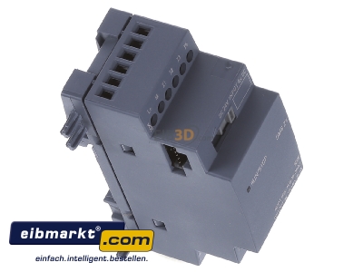 Ansicht oben links Siemens Indus.Sector 6ED1055-1CB00-0BA2 LOGO!8 erw. Modul 4 DE/4 DA 