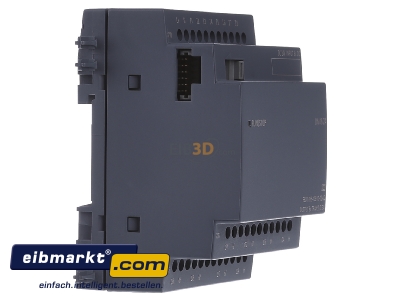 Ansicht links Siemens Indus.Sector 6ED1055-1CB10-0BA2 LOGO!8 erw. Modul 8 DE/8 DA 