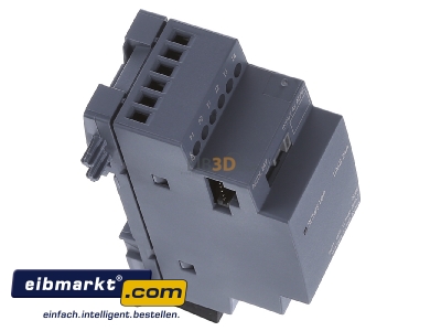 Ansicht oben links Siemens Indus.Sector 6ED1055-1HB00-0BA2 LOGO!8 erw. Modul 4 DE/4 DA 